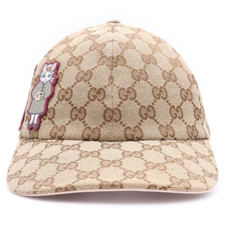 GUCCI（グッチ） 25SS ×Higuchi Yuko GG Canvas Cap ヒグチユウコ GG