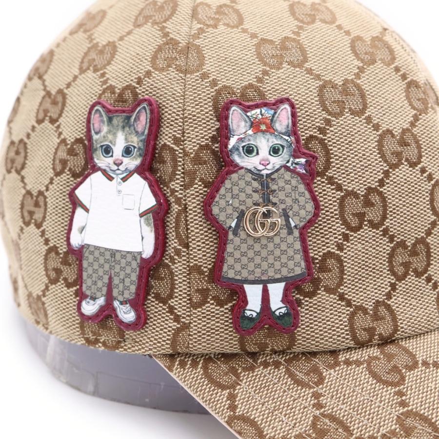GUCCI（グッチ） 25SS ×Higuchi Yuko GG Canvas Cap ヒグチユウコ GG