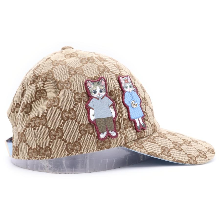 GUCCI（グッチ） 25SS ×Higuchi Yuko GG Canvas Cap ヒグチユウコ GG