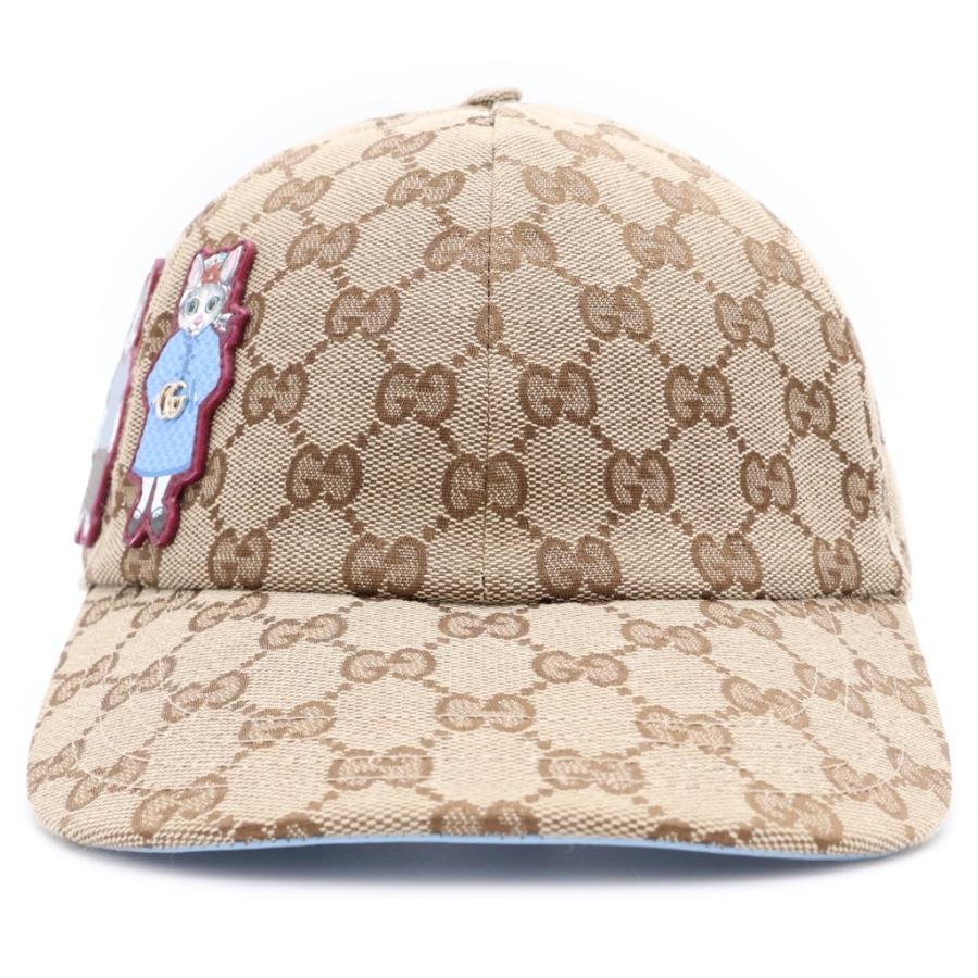 GUCCI（グッチ） 25SS ×Higuchi Yuko GG Canvas Cap ヒグチユウコ GG