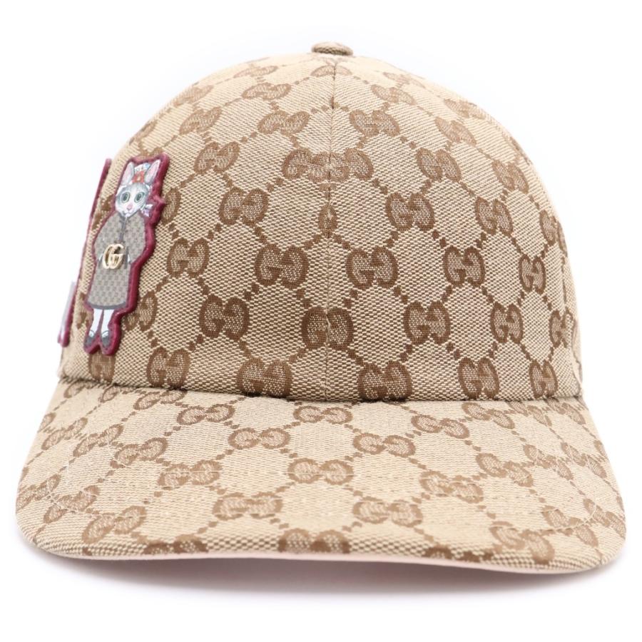 GUCCI（グッチ） 25SS ×Higuchi Yuko GG Canvas Cap ヒグチユウコ GG