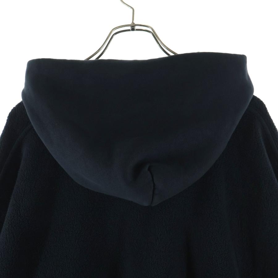 NO BRAND ノーブランド SKYLRK(スカイラーク) REVERSE HOODIE リバース プルオーバースウェットパーカー フーディー ブラック_3