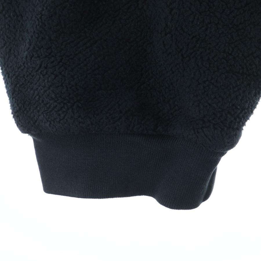 NO BRAND ノーブランド SKYLRK(スカイラーク) REVERSE HOODIE リバース プルオーバースウェットパーカー フーディー ブラック_5
