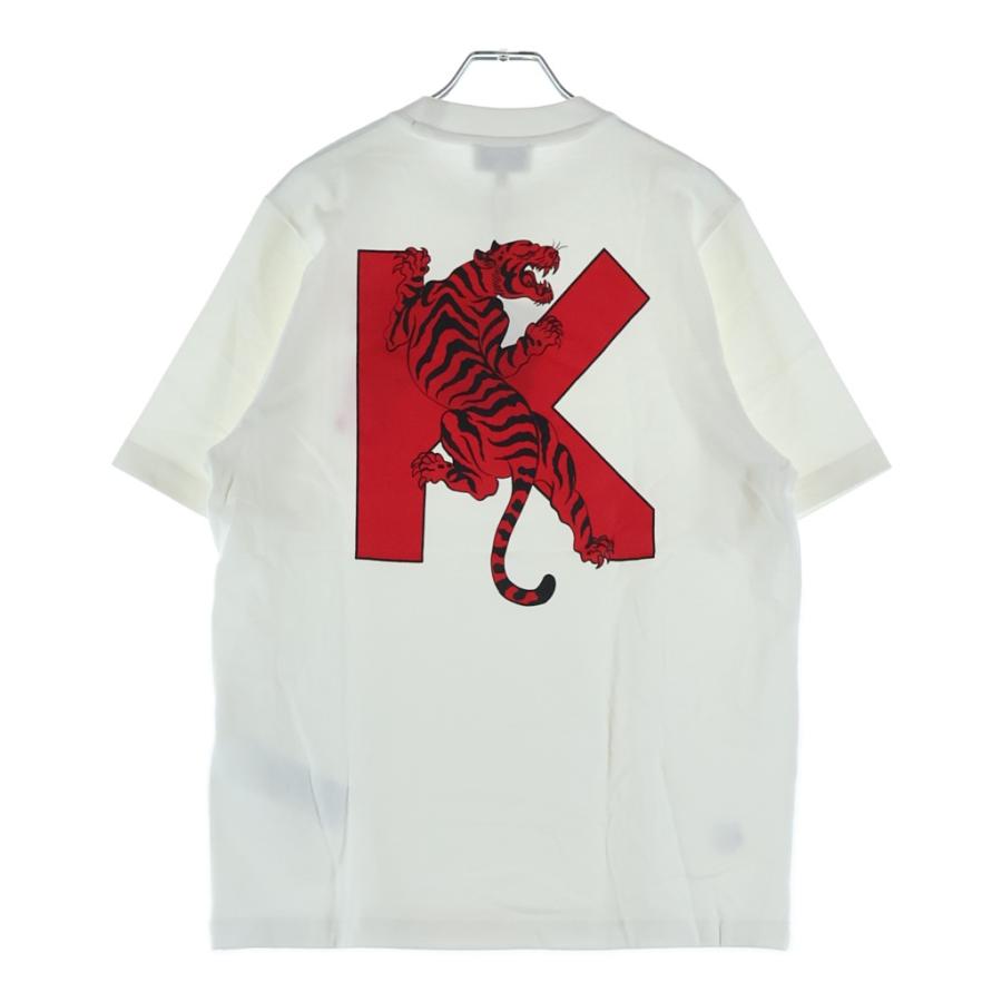 KENZO（ケンゾー） Climbing Tiger Cotton T-Shirt タイガー刺繍 半袖T