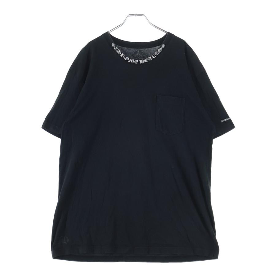 CHROME HEARTS（クロムハーツ） CH T-SHIRT ネックロゴ 半袖Tシャツ 