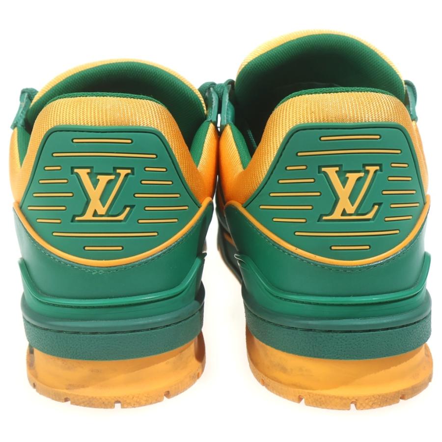 ⭐️美品⭐ルイヴィトン LV トレイナーライン モノグラム オレンジ 緑 28cm LOUIS VUITTON（ルイ・ヴィトン） LV Trainer Sneaker LVトレイナー