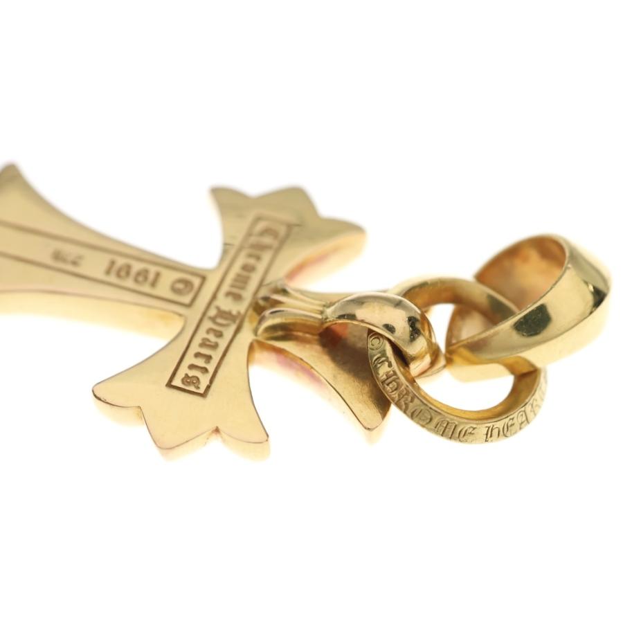 CHROME HEARTS（クロムハーツ） 22K CH CRS SML WBALE P/DIA スモール