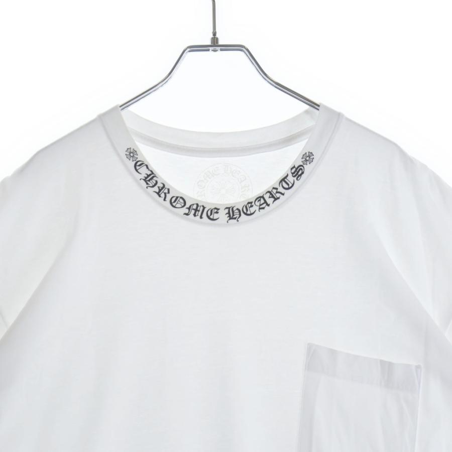 CHROME HEARTS（クロムハーツ） CH T-SHIRT ネックロゴ 半袖Tシャツ