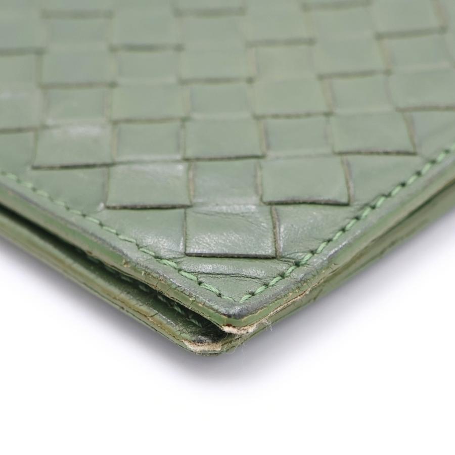 ボッテガヴェネタ イントレチャート　ウォレット　チェーン付　極美品 BOTTEGA VENETA（ボッテガ・ヴェネタ） イントレチャート チェーン付き