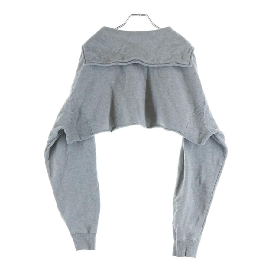 miumiu ミュウミュウ 23AW ロゴクロップド スウェットトレーナー