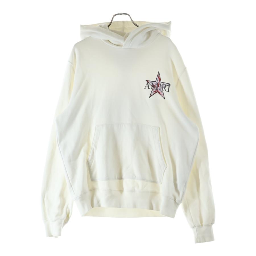 AMIRI（アミリ） ペイズリースタープリント プルオーバーフーディー 