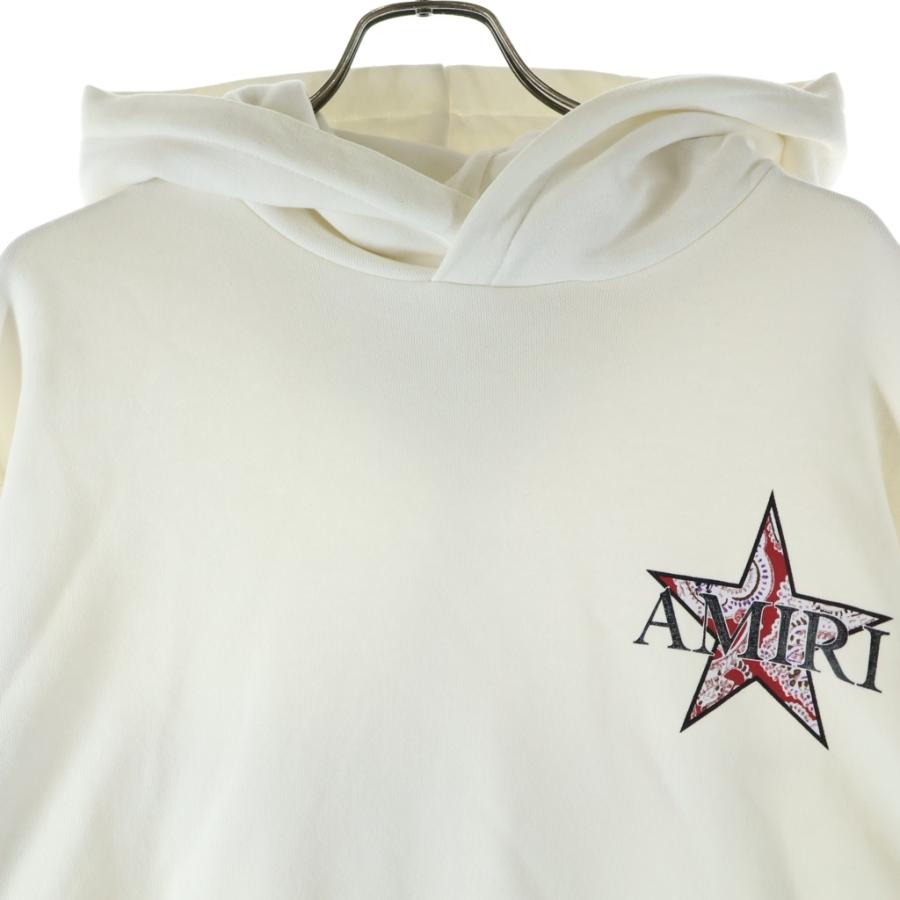 AMIRI（アミリ） ペイズリースタープリント プルオーバーフーディー 