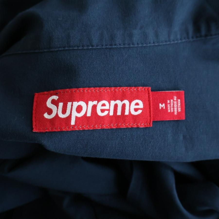 Supreme（シュプリーム） 26SS Cigarette S/S Shirt Navy シガレット