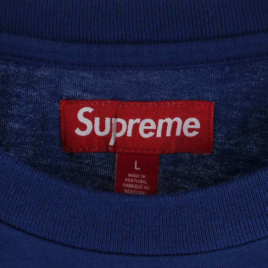 Supreme（シュプリーム） 24AW Small Box L/S Tee Dark Royal スモール