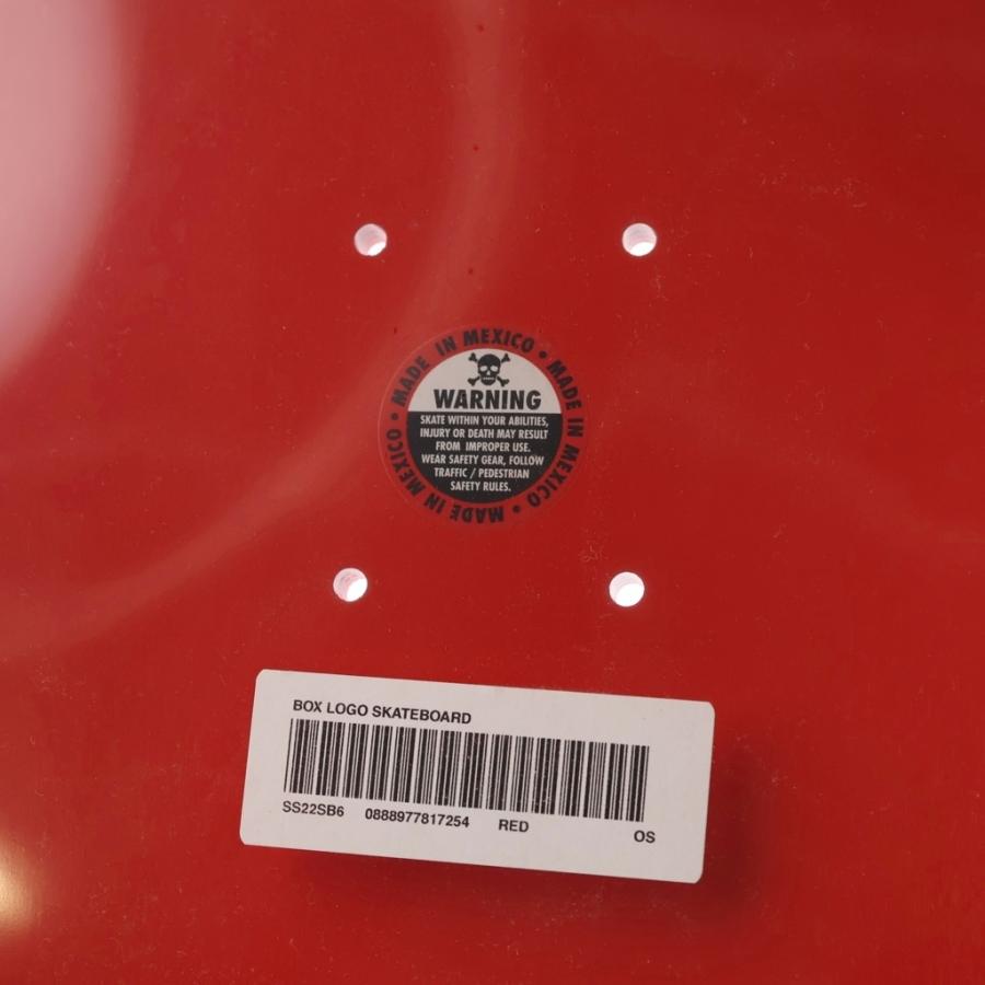 スケートボード supreme22ss box logo skateboard Supreme（シュプリーム） 22SS Uncut Box Logo Skateboard Red アン