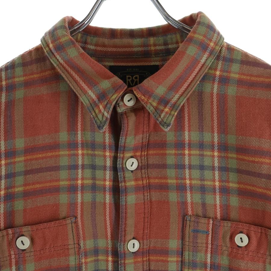 RRL ダブルアールエル Check Twill Work Shirt Red/Blue/Green 長袖