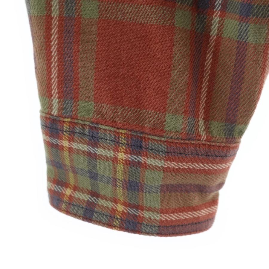 RRL ダブルアールエル Check Twill Work Shirt Red/Blue/Green 長袖