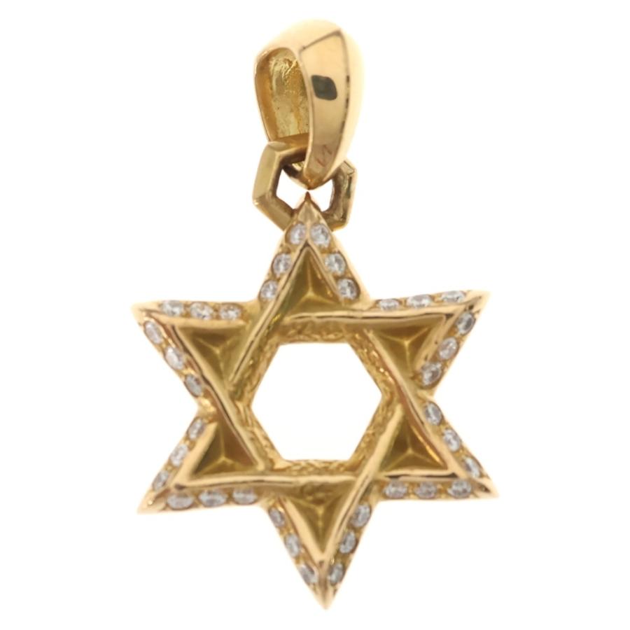 本物　付属品完備CHROME HEARTS スターオブダビデチャーム　ペンダント CHROME HEARTS（クロムハーツ） 22K STAR OF DAVID PENDANT P D スター