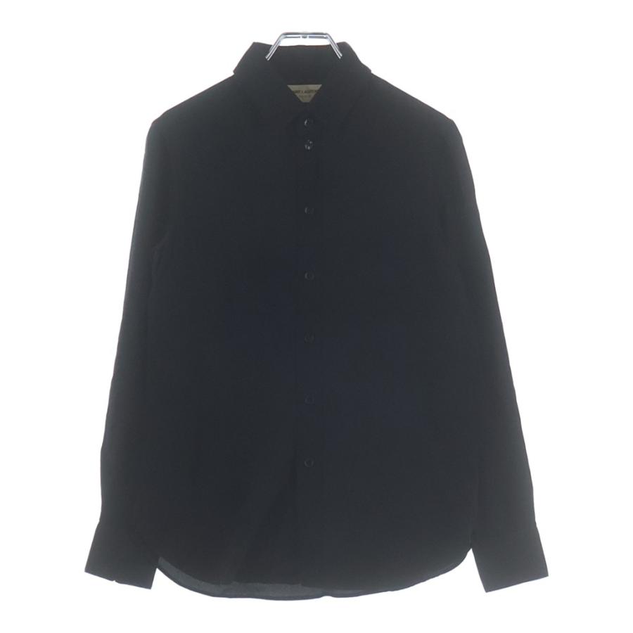 SAINT LAURENT PARIS サンローランパリ Uniform Shirt シルク長袖 