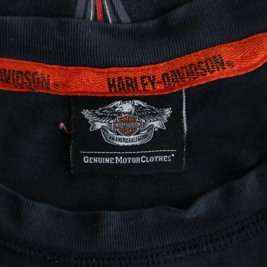 VINTAGE ヴィンテージ Harley-Davidson Flame Pattern L/S T-Shirt