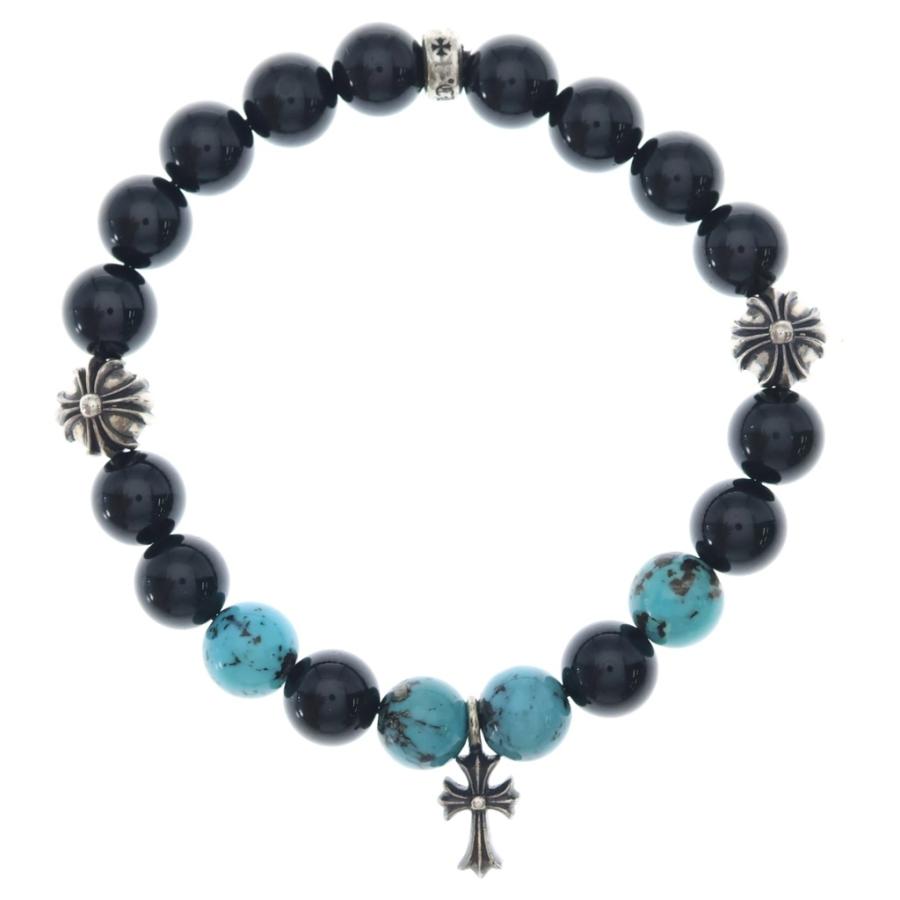 CHROME HEARTSビーズブレスレット BEAD-8MM クロムハーツ CHROME HEARTS（クロムハーツ） 8mm BEAD CH CRS 8mmビーズ スタックCH