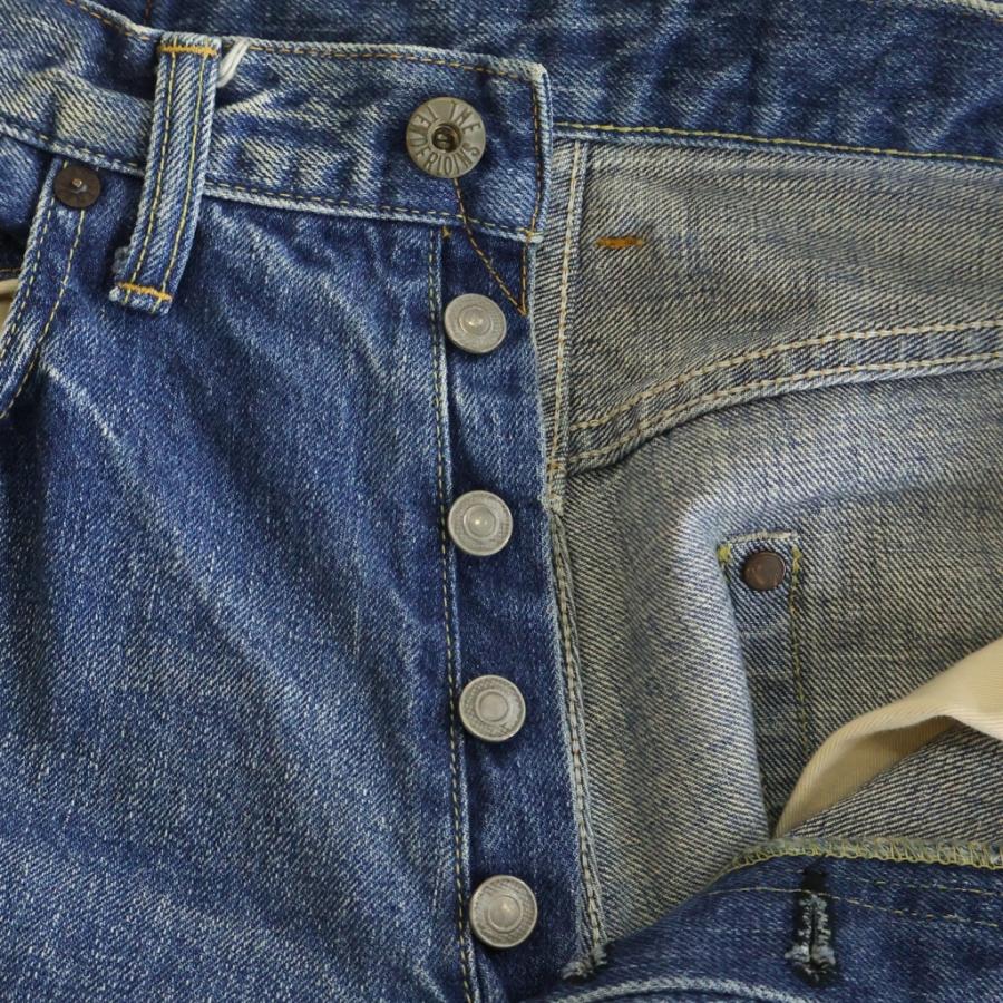 TENDERLOIN テンダーロイン DENIM PANTS ボタンフライ デニムパンツ インディゴ TENDERLOIN（テンダーロイン） DENIM PANTS ボタンフライ デニムパンツ