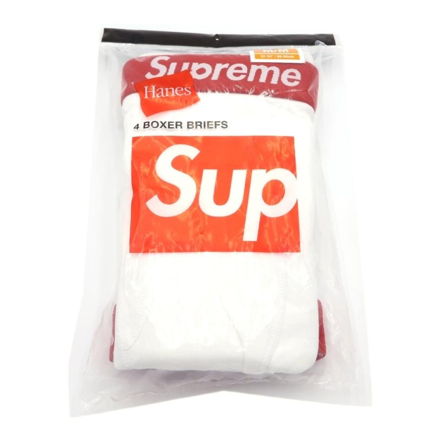 Supreme（シュプリーム） Hanes Boxer Briefs (4 Pack)White ヘインズ