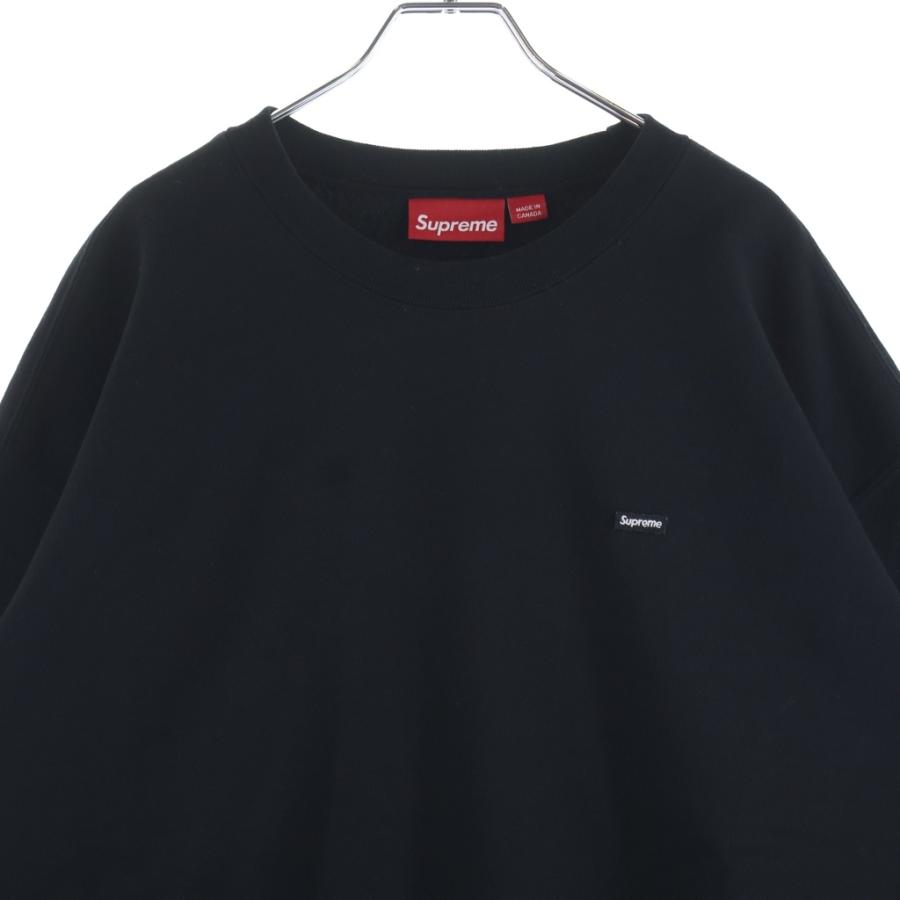 Supreme（シュプリーム） 24AW Small Box Crewneck Black スモール