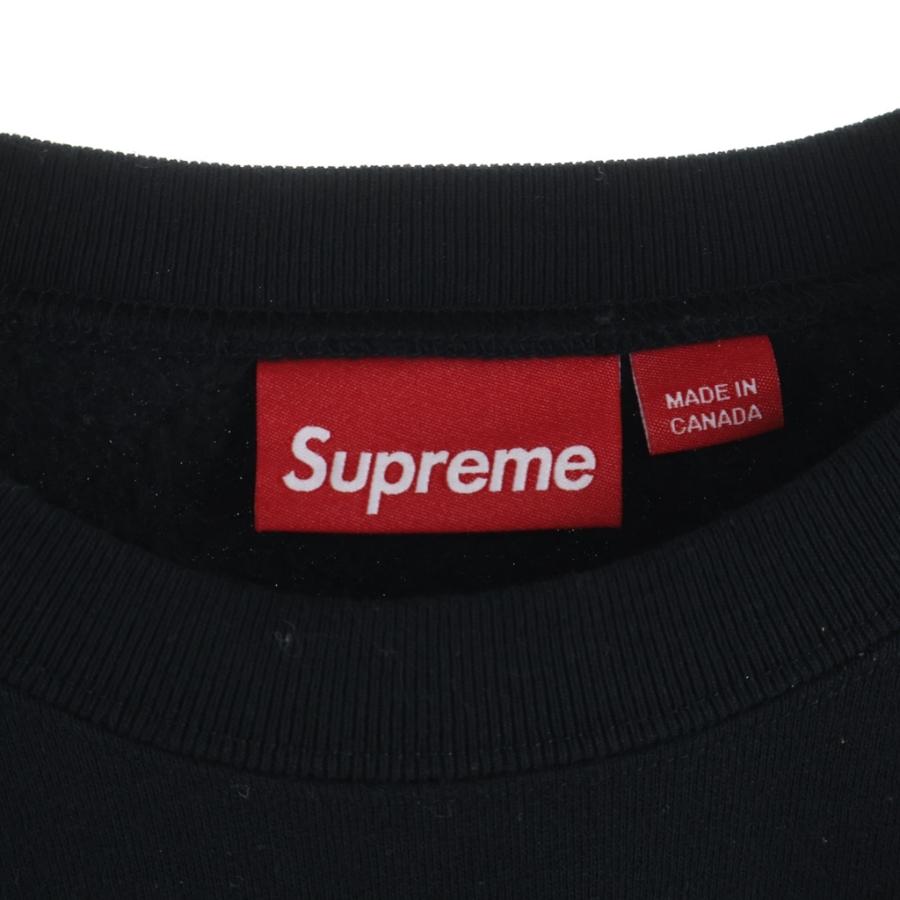 Supreme（シュプリーム） 24AW Small Box Crewneck Black スモール