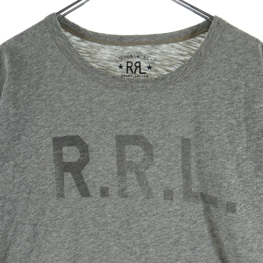 メンズ RRL ダブルアールエル Logo Jersey Crewneck Tee L
