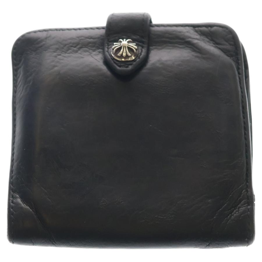 クロムハーツ SQ BTN BILL/スクエアボタンビルフラップボタン CHROME HEARTS（クロムハーツ） SQ BTN BILL スクエアボタンビル