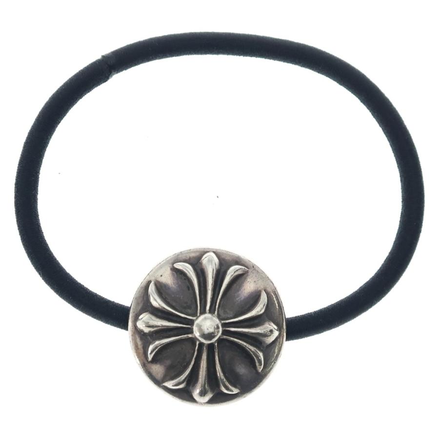 クロムハーツ　hairband crossbal ヘアゴム　コンチョ CHROME HEARTS（クロムハーツ） HAIRBAND クロスボール ヘアバンド