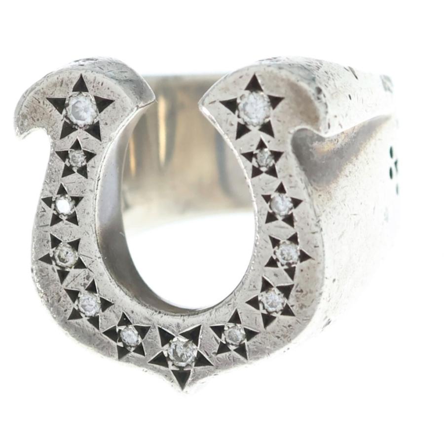 TENDERLOIN ホースシューリング ダイヤ シルバー TENDERLOIN（テンダーロイン） T-H.S RING SILVER ホースシューリング