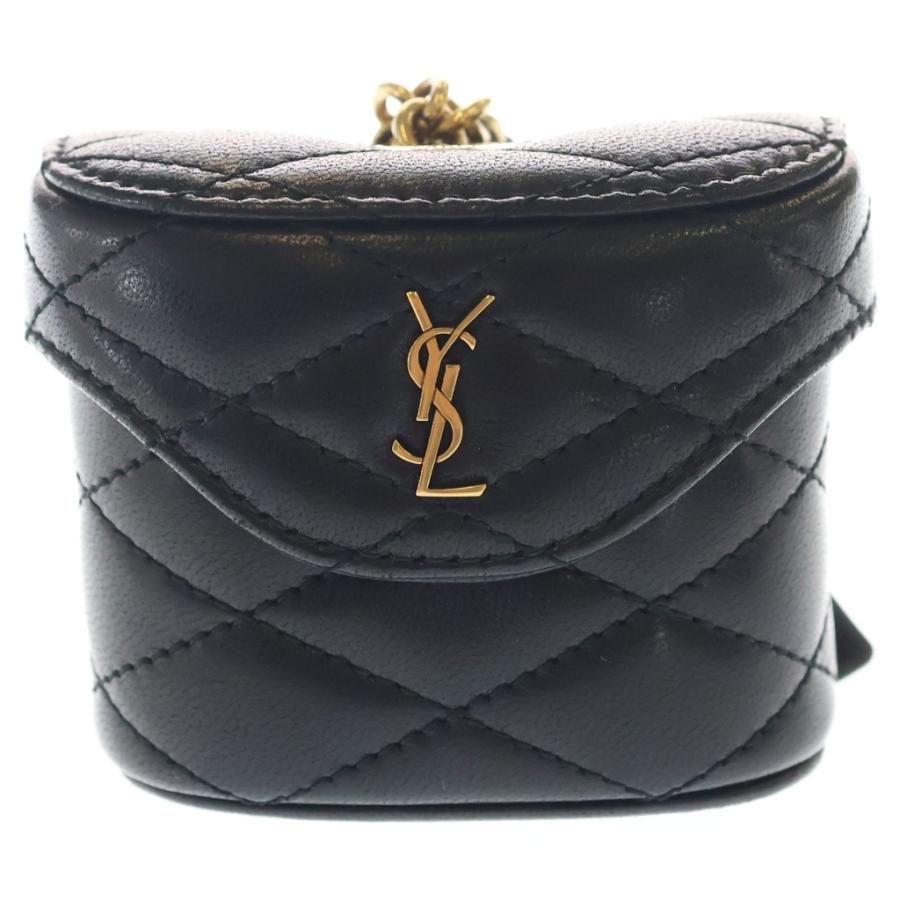 SAINT LAURENT PARIS サンローランパリ June Lambskin Mini Handbag
