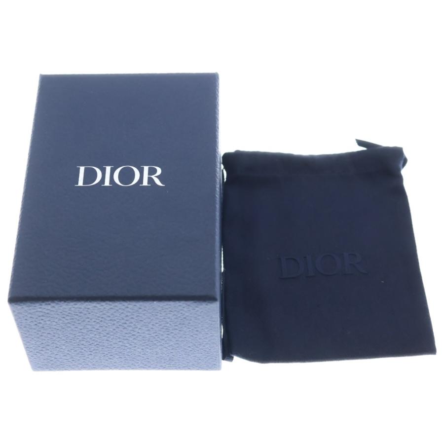 DIOR ディオール CDロゴ アイコン チェーンリンクネックレス シルバー