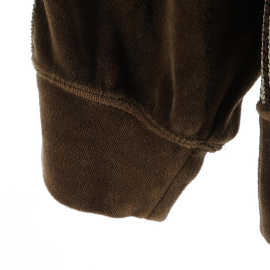 Needles ニードルス 22AW NARROW TRACK JACKET LQ234 ベロア トラックジャケット ブラウン Needles（ニードルス） 22AW NARROW TRACK JACKET LQ234 ベロア