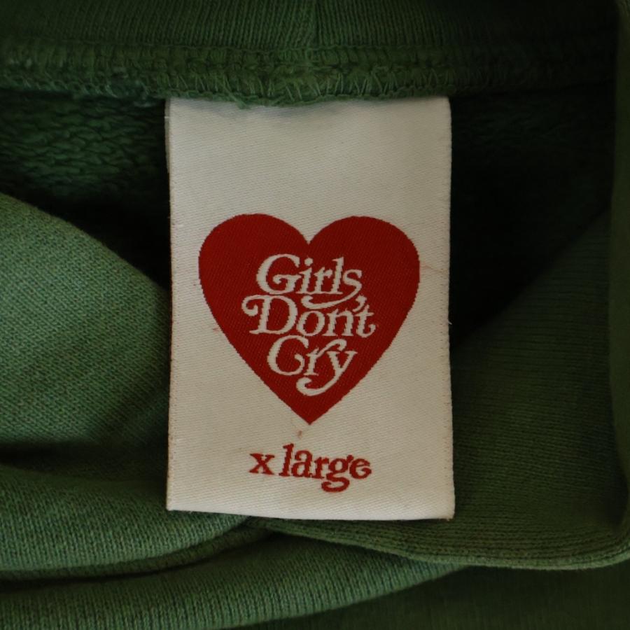 Girls Don't Cry ガールズドントクライ LOGO HOODIE プルオーバー