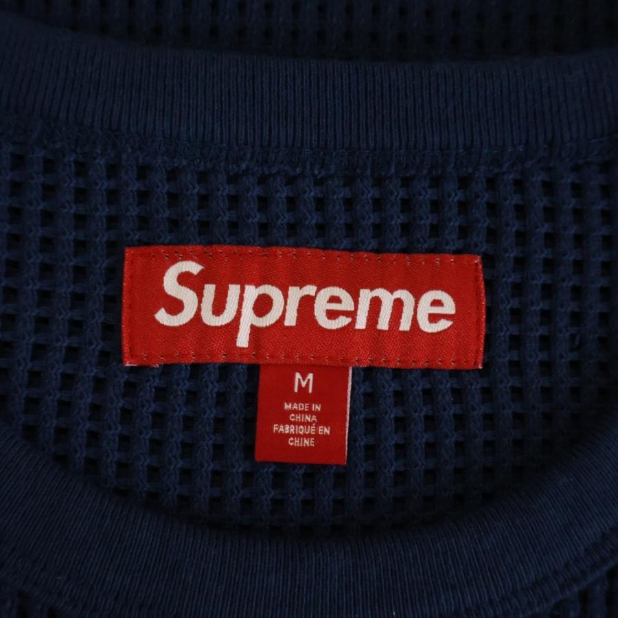 Supreme（シュプリーム） 25SS Polartec Mesh L/S Football Top Navy