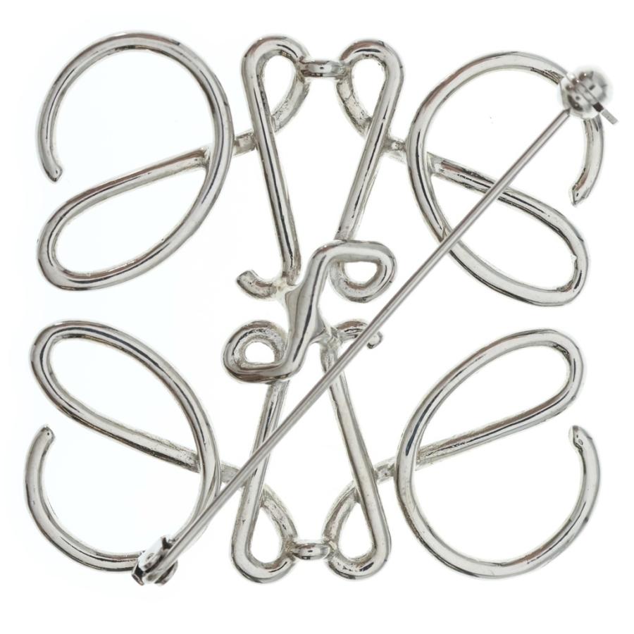 LOEWE（ロエベ） Anagram Brooch アナグラム ブローチ シルバー