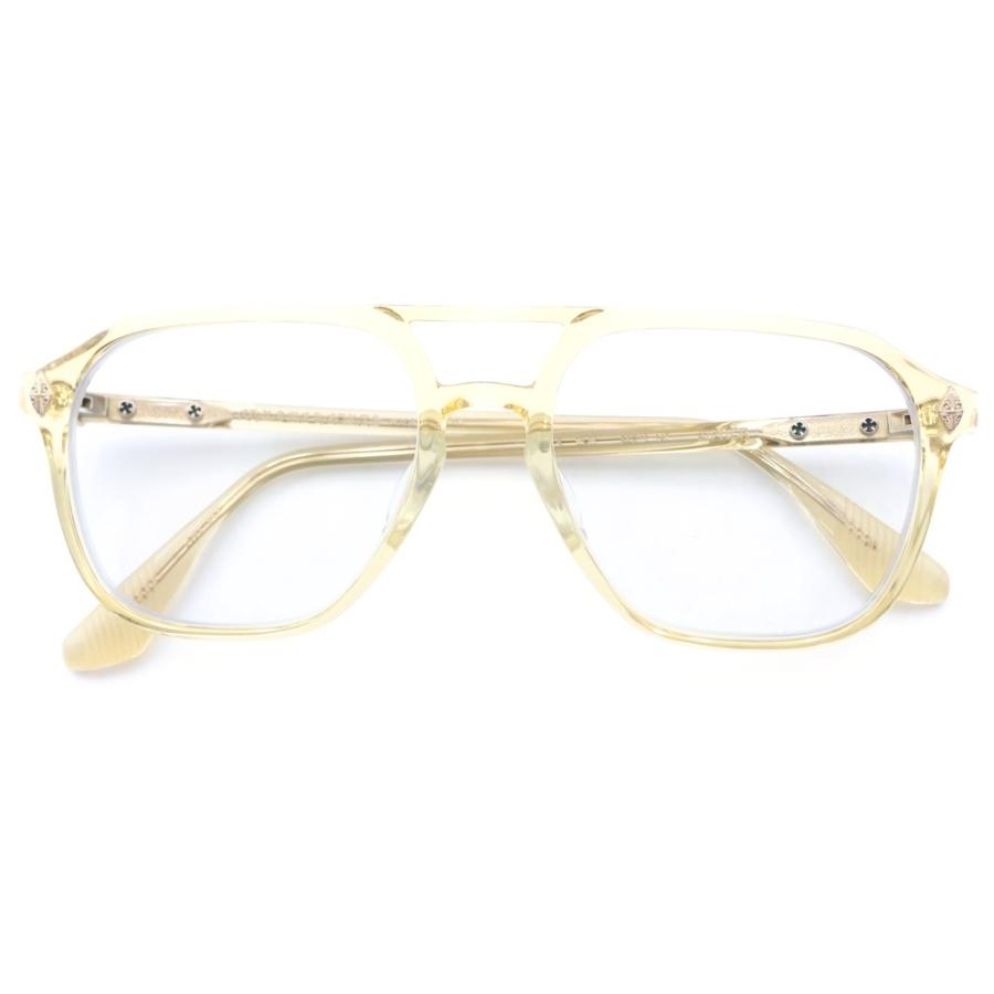 CHROME HEARTS（クロムハーツ） ZIPHER クリアフレーム ダブルブリッジ