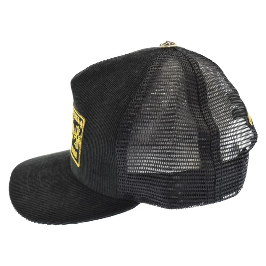 クロムハーツ ハリウッドコーデュロイトラッカーハット メッシュ