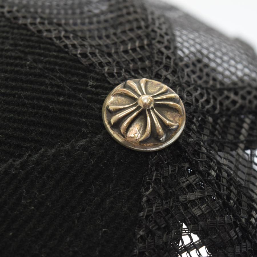 クロムハーツ ハリウッドコーデュロイトラッカーハット メッシュ