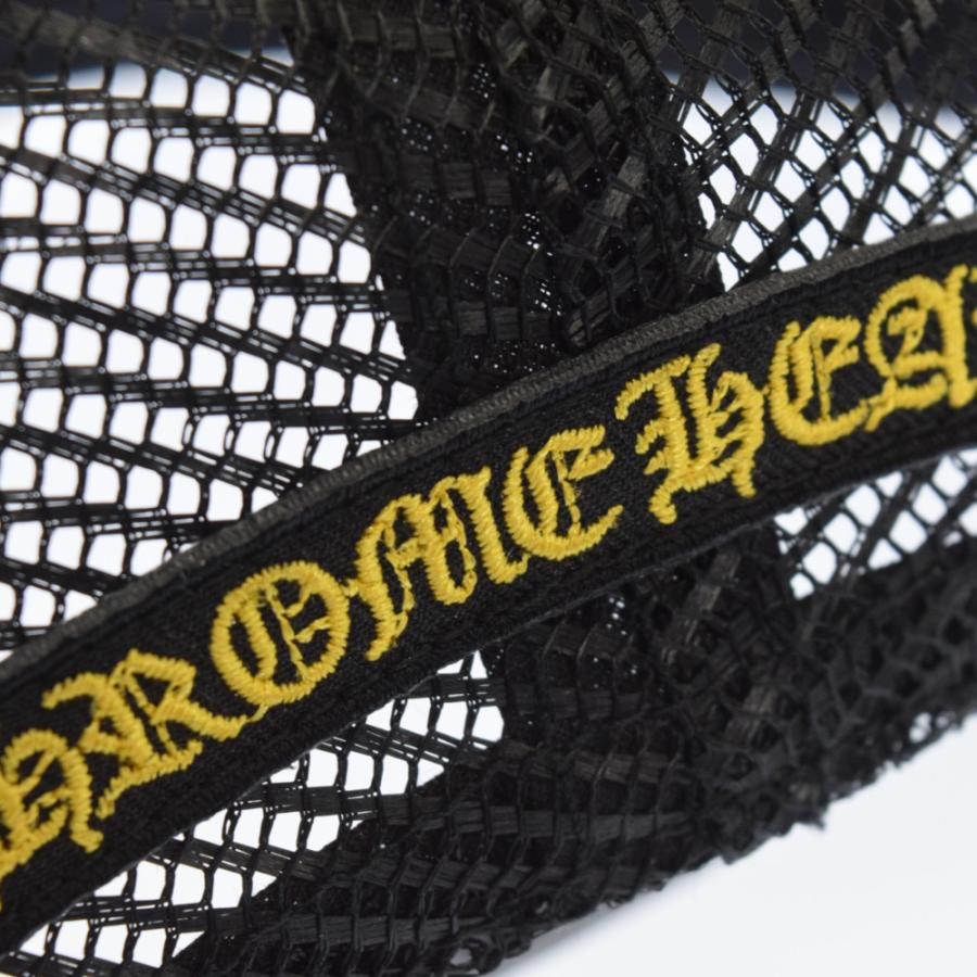 クロムハーツ ハリウッドコーデュロイトラッカーハット メッシュ