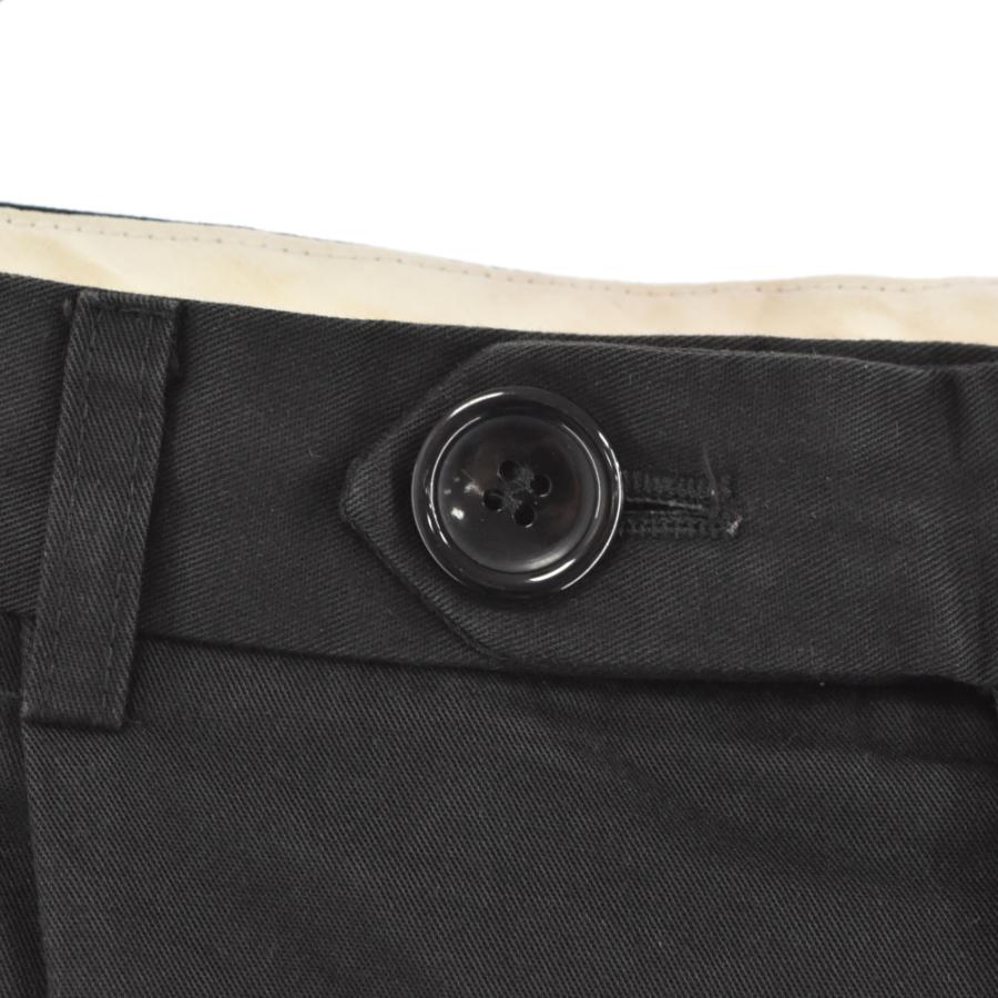 ラフシモンズ 06SS ハイウエストワイドパンツ スラックス ブラック