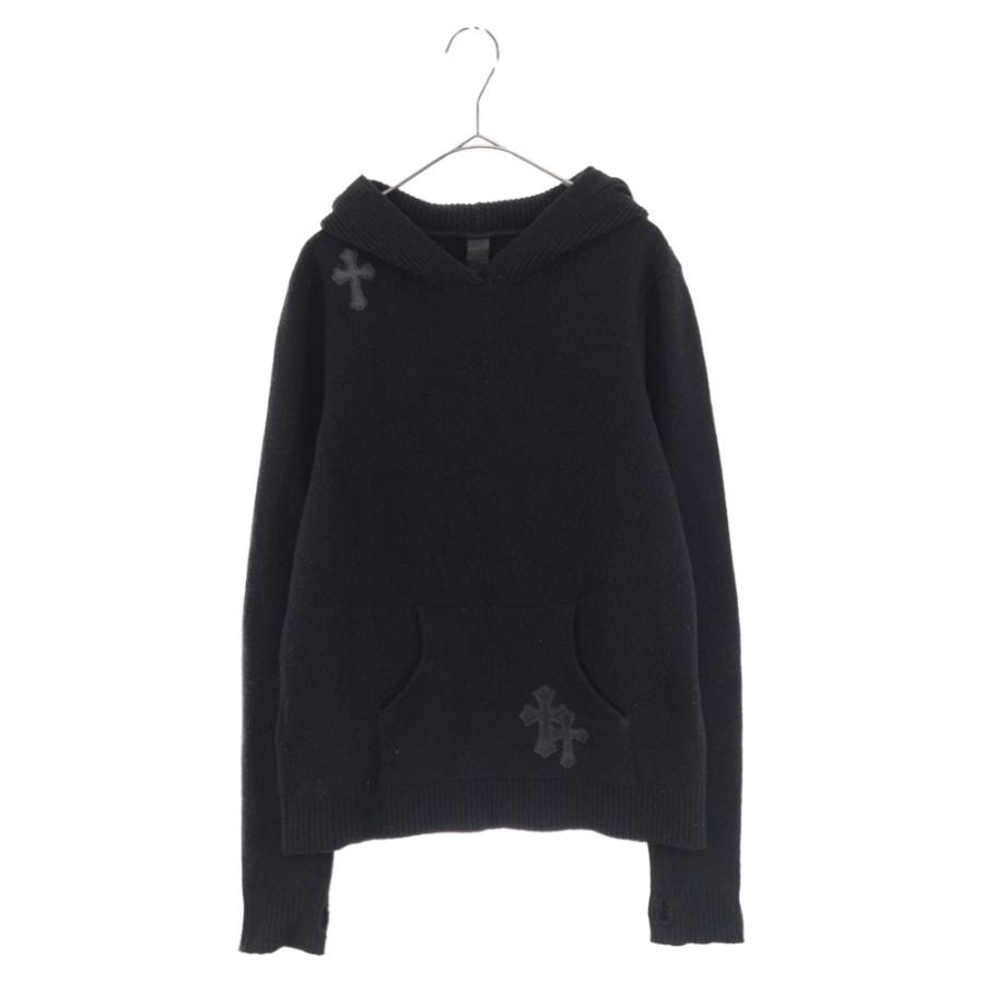 CHROME HEARTS クロムハーツ Y NOT Cashmere Knit Hoodie CHROME HEARTS クロムハーツ Y NOT Cashmere Knit Hoodie