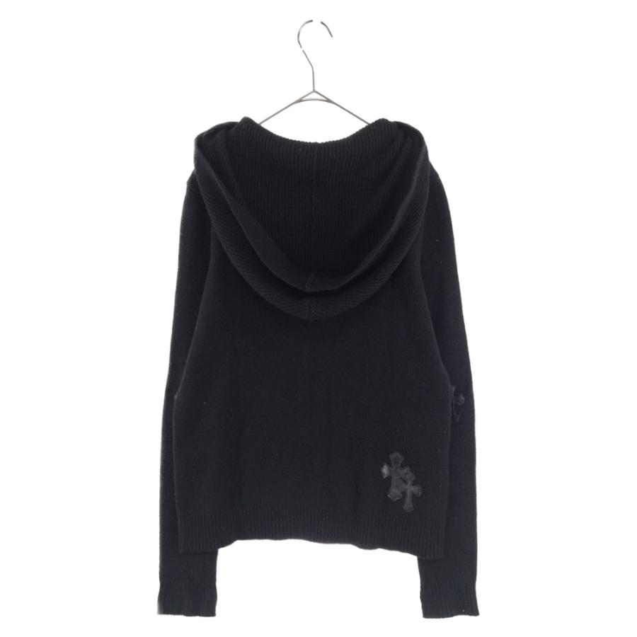 CHROME HEARTS クロムハーツ Y NOT Cashmere Knit Hoodie CHROME HEARTS クロムハーツ Y NOT Cashmere Knit Hoodie