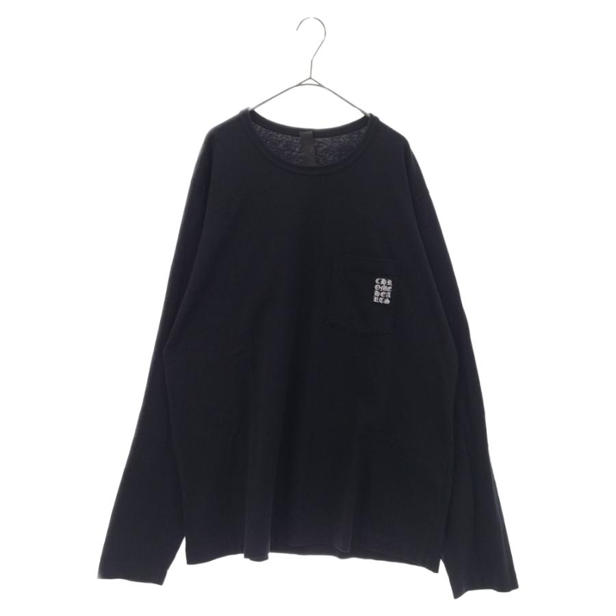 CHROME HEARTS GRP Y NOTロゴ刺繍ロングスリーブTシャツ