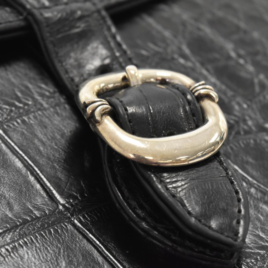 CHROME HEARTS クロムハーツ クロコバッグブリーフケース ガン CHROME HEARTS クロムハーツ クロコバッグブリーフケース ガン