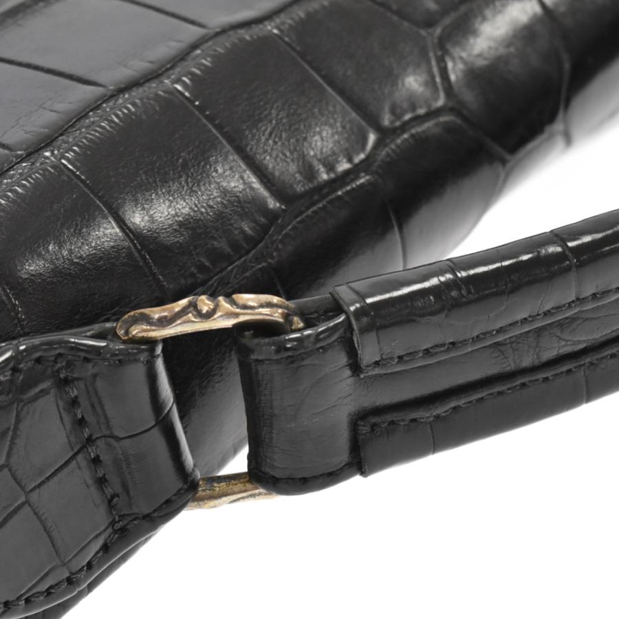 CHROME HEARTS クロムハーツ クロコバッグブリーフケース ガン CHROME HEARTS クロムハーツ クロコバッグブリーフケース ガン