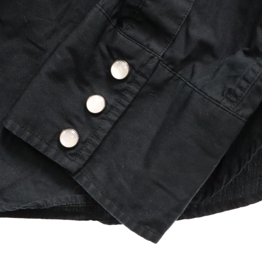 NUMBER (N)INE ナンバーナイン 07AW スカル ワッペン 長袖シャツ